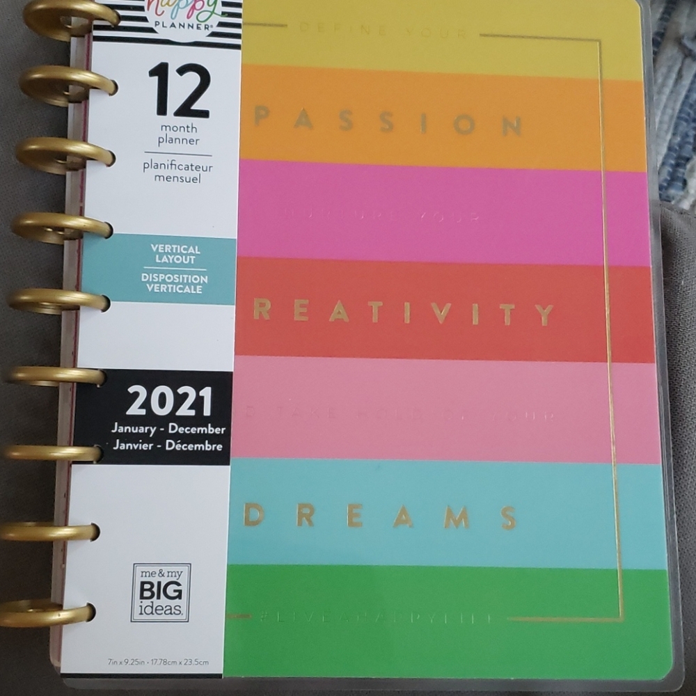 The happy planner 2021 planner